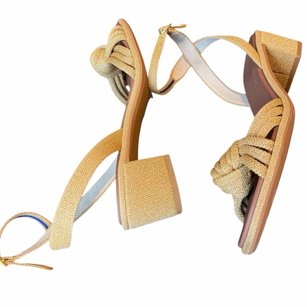 Rothy's Knotted Tan Sandals - Picture 8 of 12
